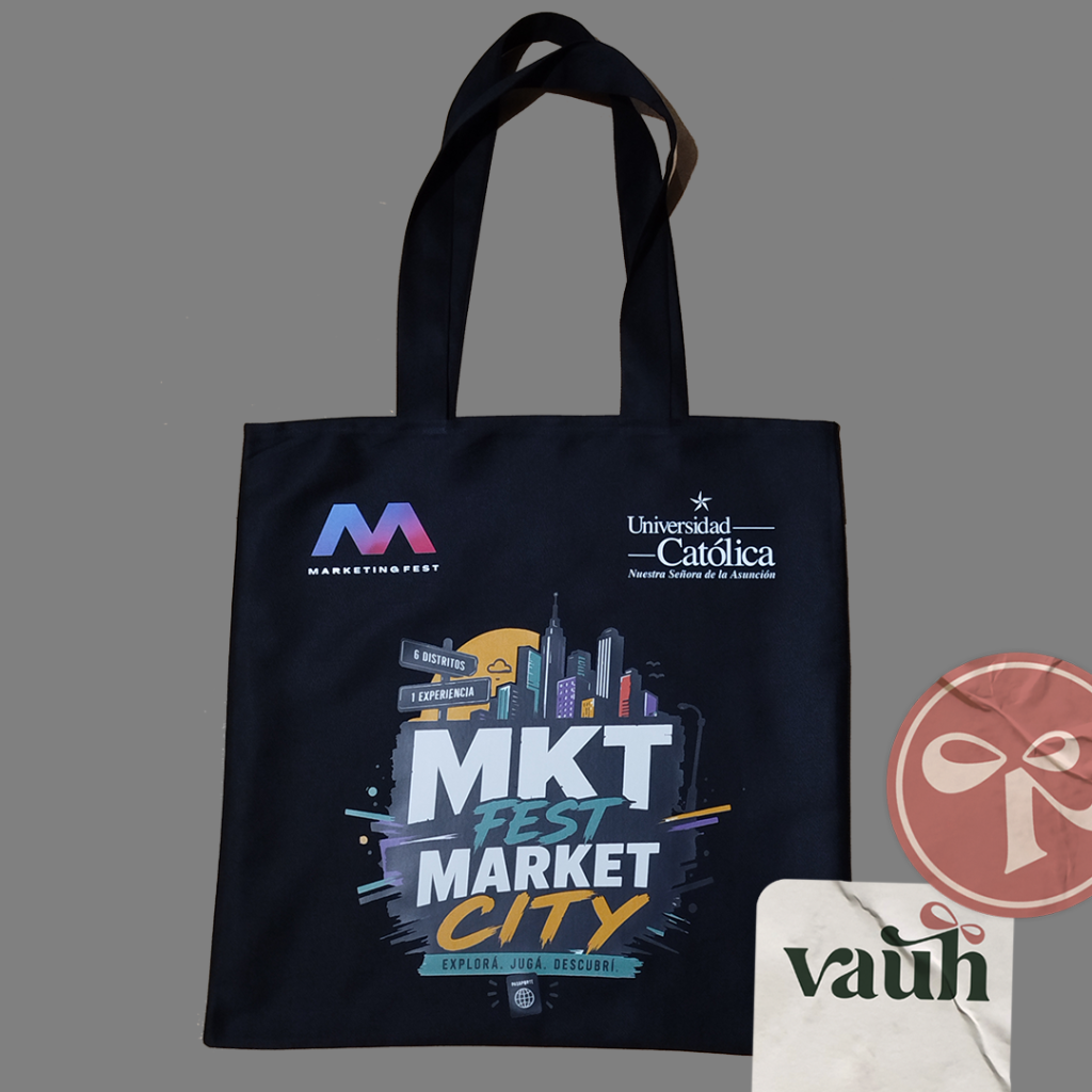 Ecobag Base Recta en Sarga