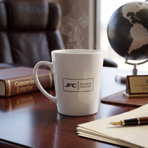 Taza Cónica Blanca Sublimada