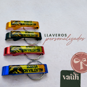 Llavero Abridor Resinado